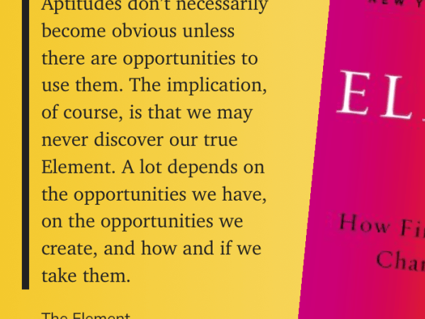 Ken Robinson on&nbsp;Aptitude