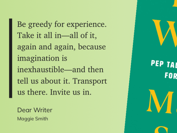 Maggie Smith On&nbsp;Experiencing
