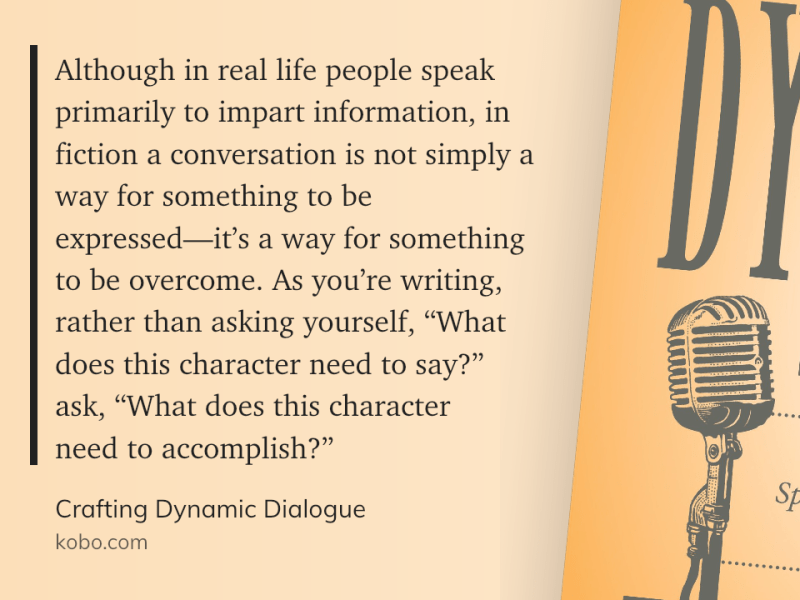 Make Every Line of Dialogue Fight for&nbsp;Something