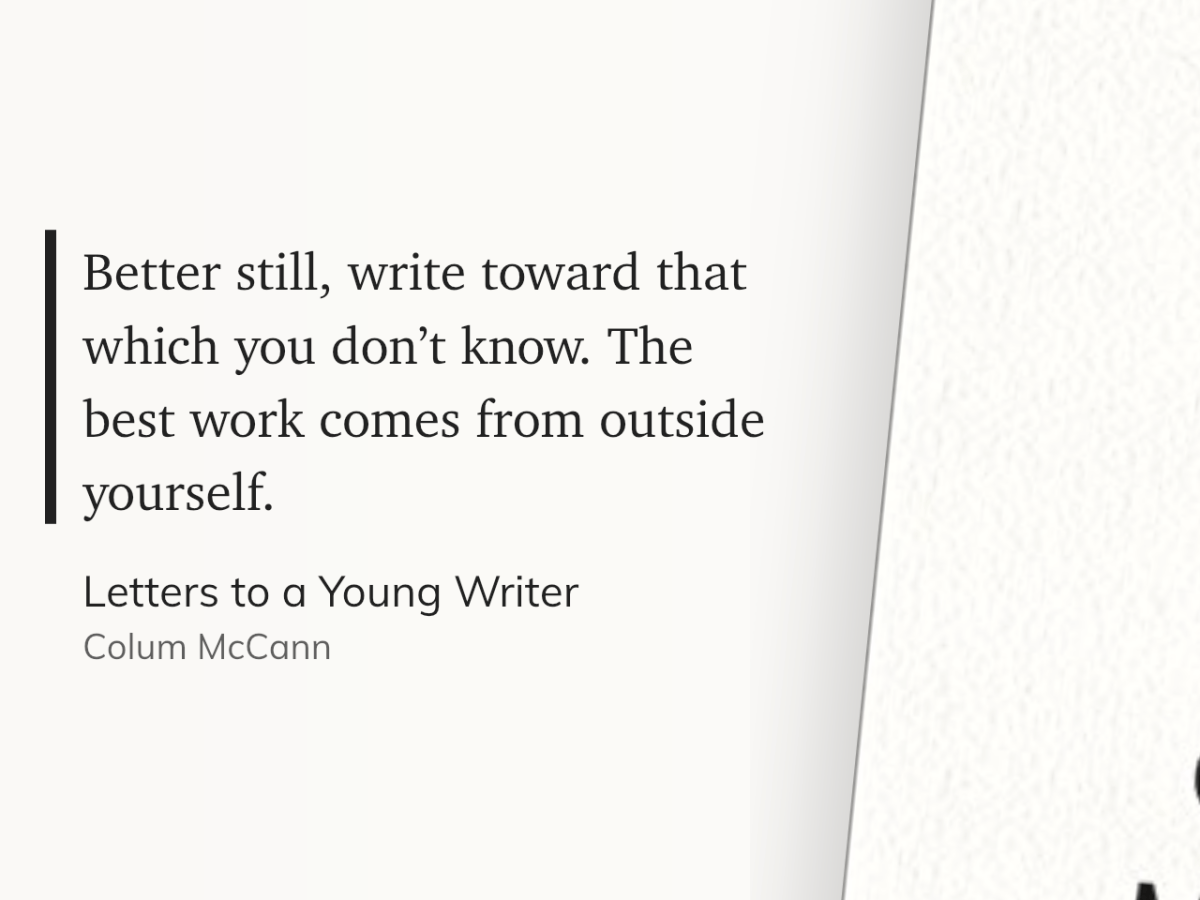 Colum McCann On&nbsp;Discovery