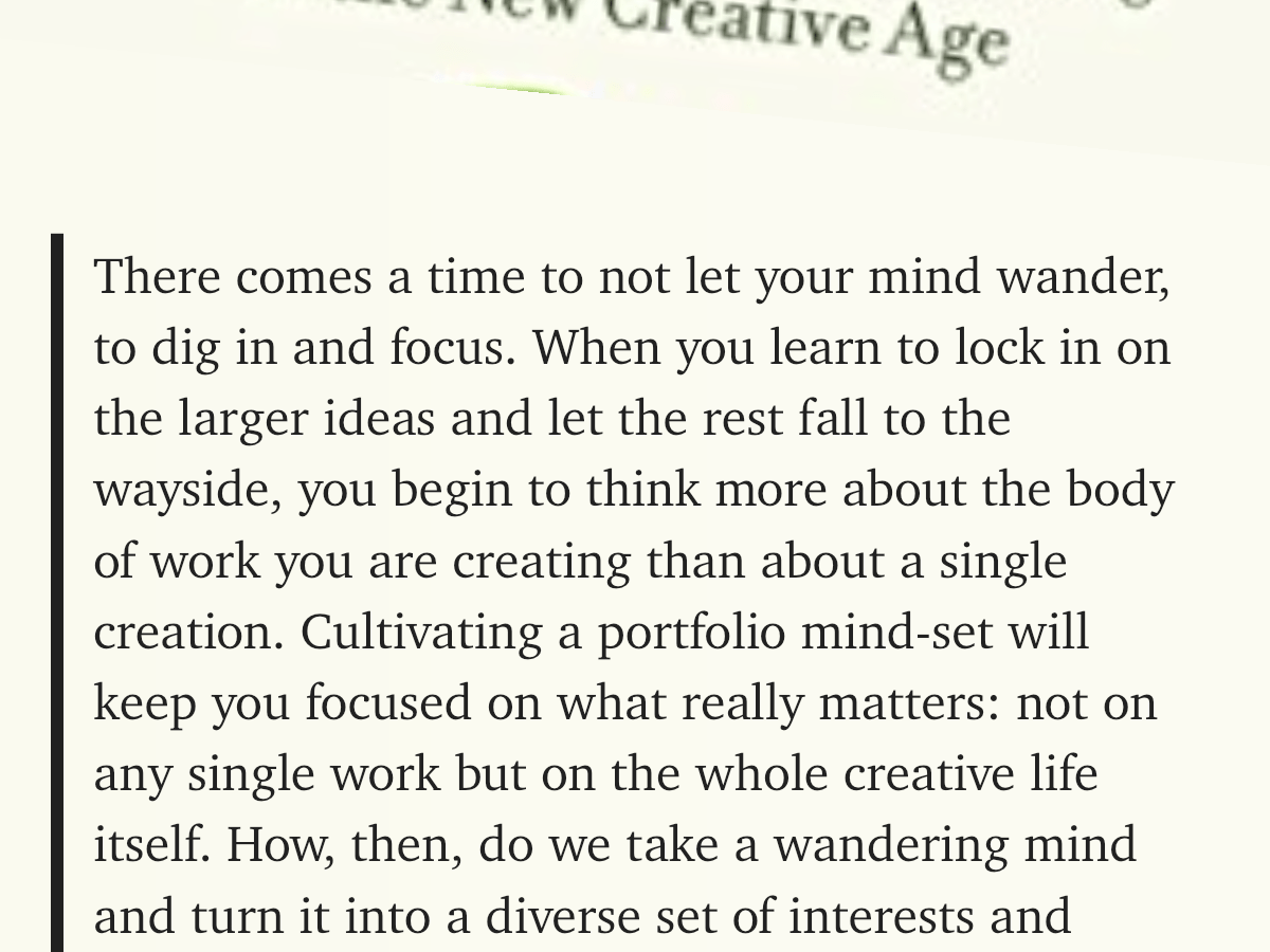 Jeff Goins On Cultivating A Portfolio&nbsp;Mindset